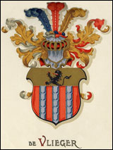 De Vlieger family coat of arms
